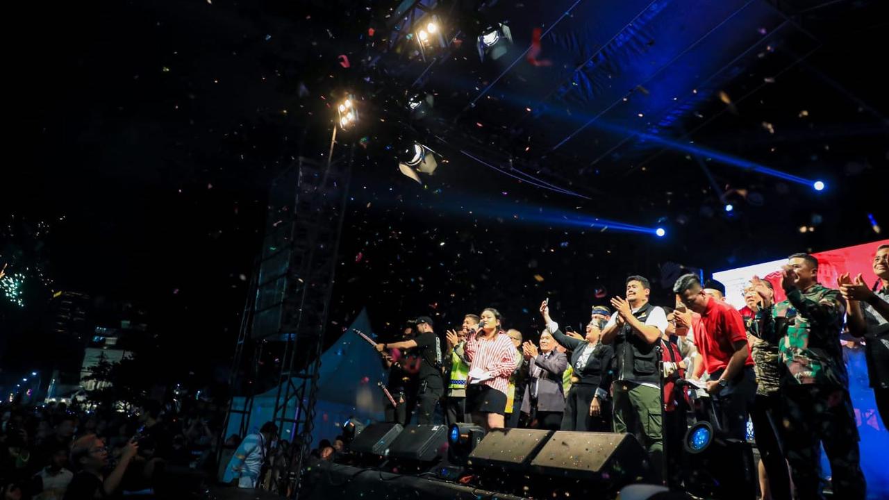 Malam Tahun Baru di Medan