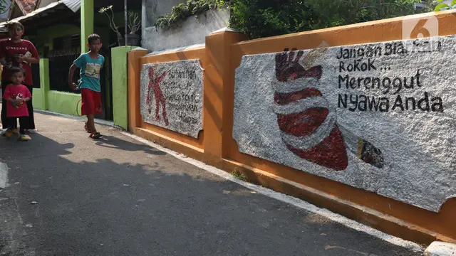 Kampung Kawasan Tanpa Rokok di Matraman