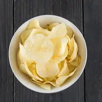 Ilustrasi keripik kentang renyah. (Foto: Freepik)