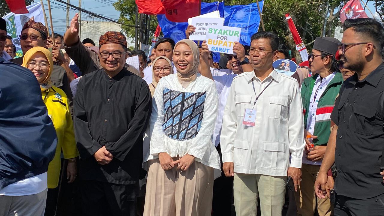 Maju Pilkada Garut, Rektor Universitas dan Putri Kapolda Metro Jaya Irjen Karyoto Daftar ke KPU