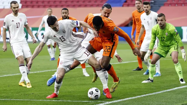 Timnas Belanda Vs Latvia