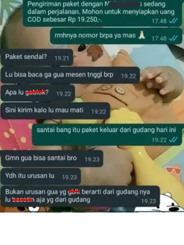 6 Chat Penjual COD dengan Pembeli Ini Penuh Drama, Bikin Geregetan
