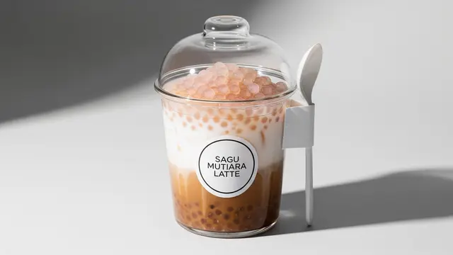 Ide Jualan Sagu Mutiara dengan Modal Kecil tapi Untung Banyak Jenis Sagu Mutiara Latte