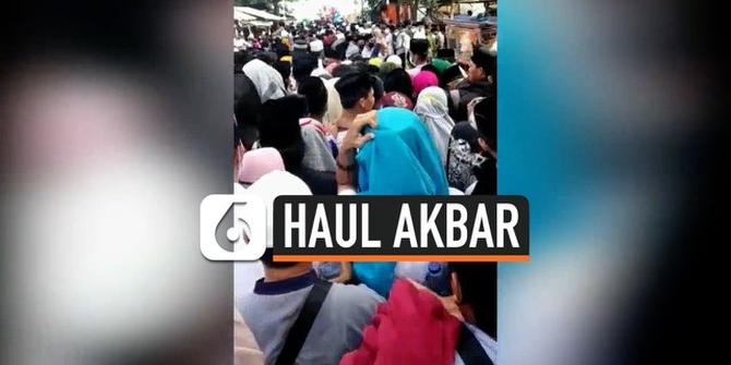 VIDEO: Viral Haul Akbar Pesantren Undang Kerumunan Massa Saat Pandemi