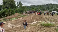 Tanah longsor yang terjadi di Kabupaten Deli Serdang, Sumatera Utara (Sumut), menyebabkan jatuhnya korban jiwa