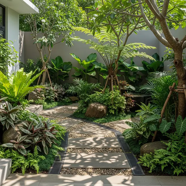 6 Ide Taman dengan Sistem Drainase Modern, Solusi Halaman Tidak Mudah Becek