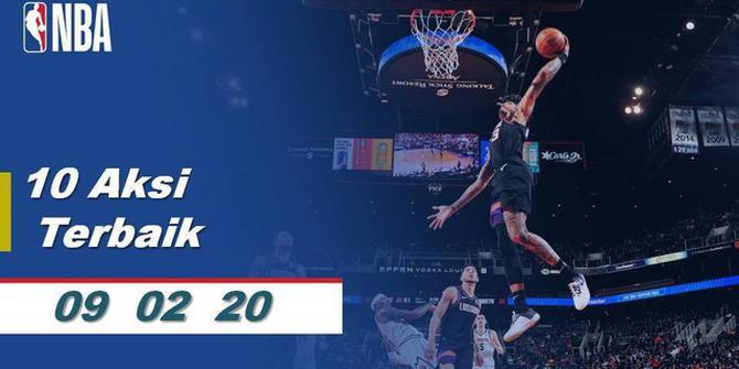 VIDEO: 10 Aksi Terbaik NBA 9 Februari 2020, Slam Dunk Malik Monk