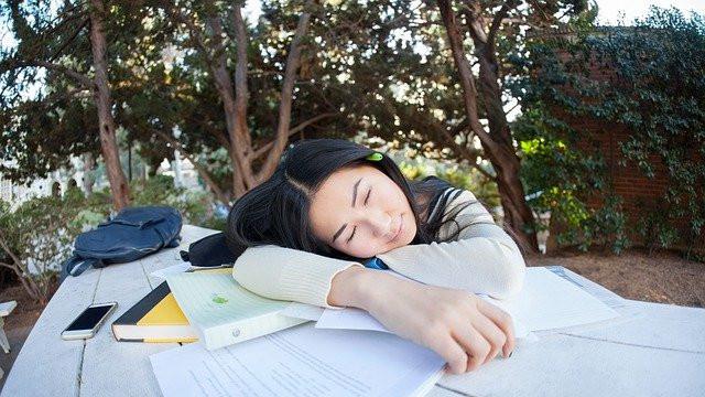 Ilustrasi tidur siang