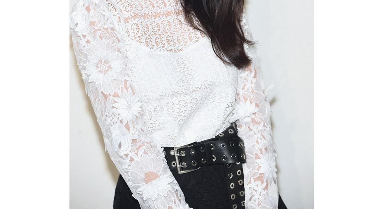 Cantiknya Velove Vexia hadiri fashion show Michael Kors di New York