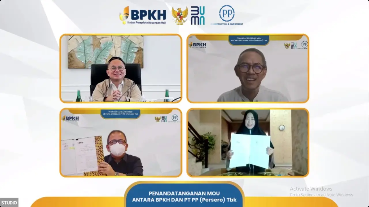 BPKH dan PTPP Tandatangani MoU Terkait Proyek Rumah Indonesia di Mekkah