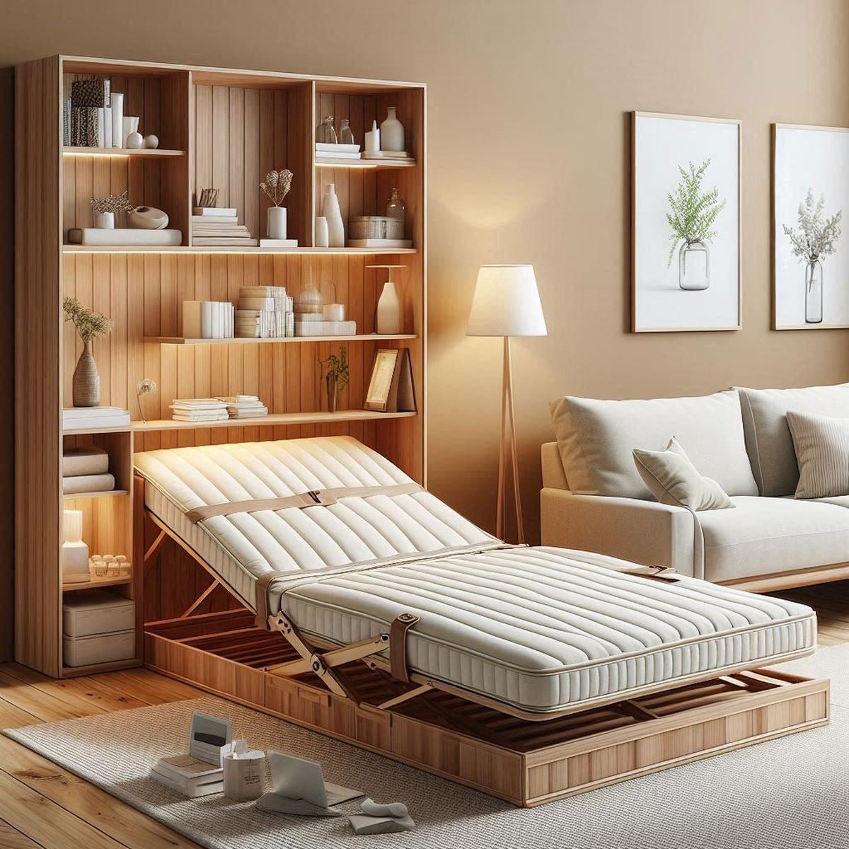 Desain Kasur Lipat Minimalis