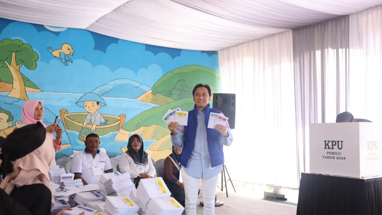 Caleg DPR RI nomor urut 1 dari Partai Demokrat Dapil Jatim VII Edhie Baskoro Yudhoyono atau EBY (Ibas) dinyatakan unggul sementara (Istimewa)