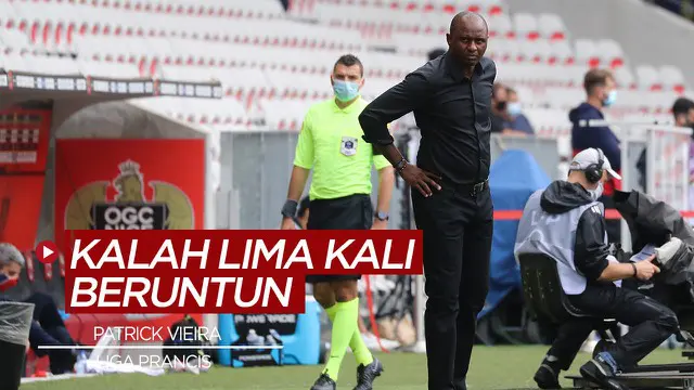 Berita video, Patrick Vieira dipecat dari klub Liga Prancis, usai Nice menerima kekalahan lima kali beruntun