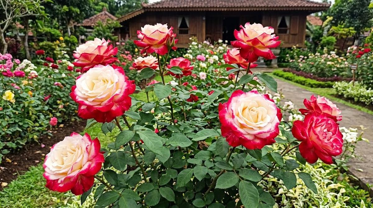 Mawar Hybrid Tea/AI Generated