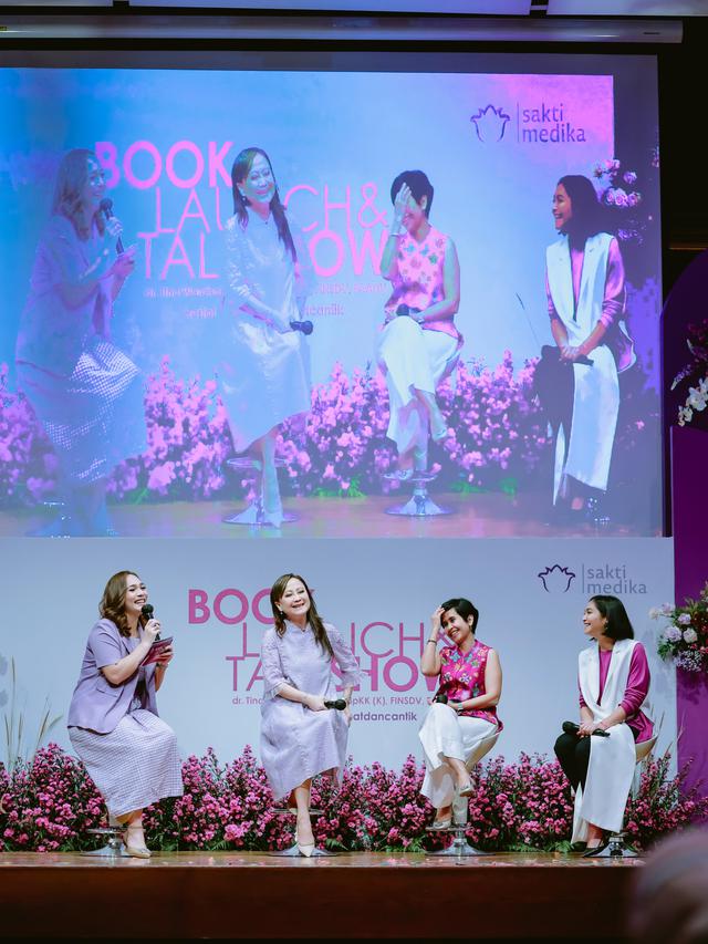 Peluncuran buku serial solusi sehat dan cantik (ist)