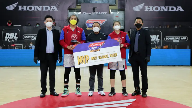 Para pemain terbaik atau MVP Honda DBL Seri Jakarta 2021