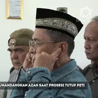 Seperti ini prosesi pemakaman Yana Zein yang dilakukan secara islam.  