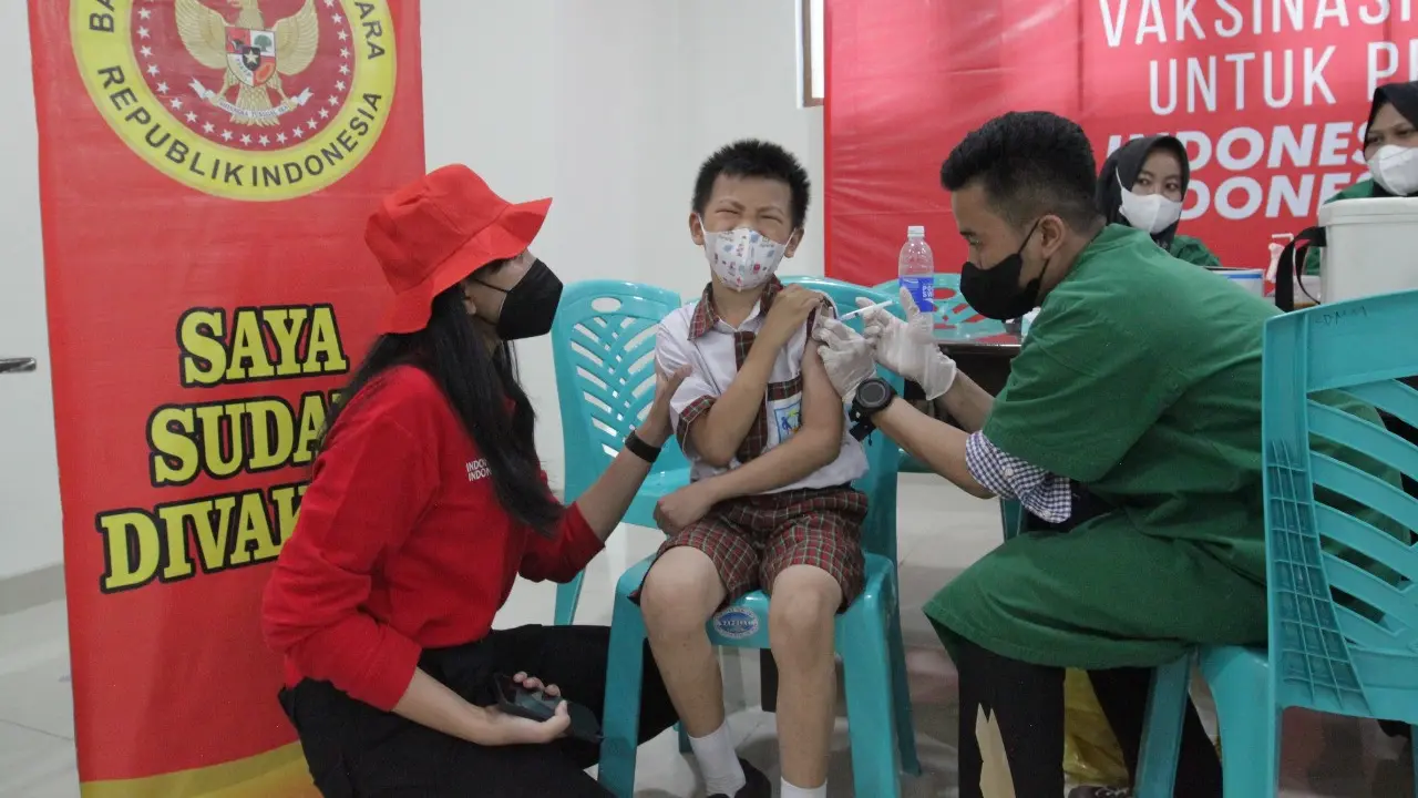 Binda Riau menggeber vaksinasi jelang Ramadan. (Istimewa)
