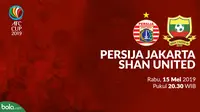 Piala AFC: Persija Jakarta vs Shan United. (Bola.com/Dody Iryawan)