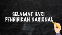 Selamat hari pendidikan nasional 2016.