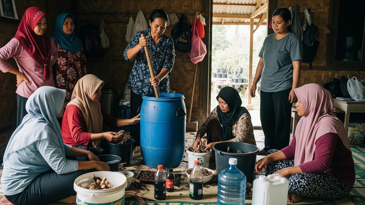 5 Cara Membuat Pupuk Cair Akar Bambu, Ramuan 2 Minggu Jadi ala KWT Kemuning