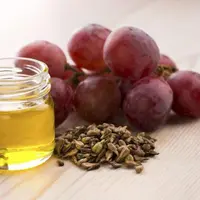 Minyak biji anggur diekstrak dari biji anggur. Minyak biji anggur pernah menjadi rahasia tersembunyi dari banyak produk kosmetik tradisional