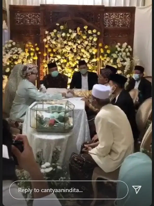 Pernikahan Rara Nawangsih dengan Hifni Muhammad Nasikh