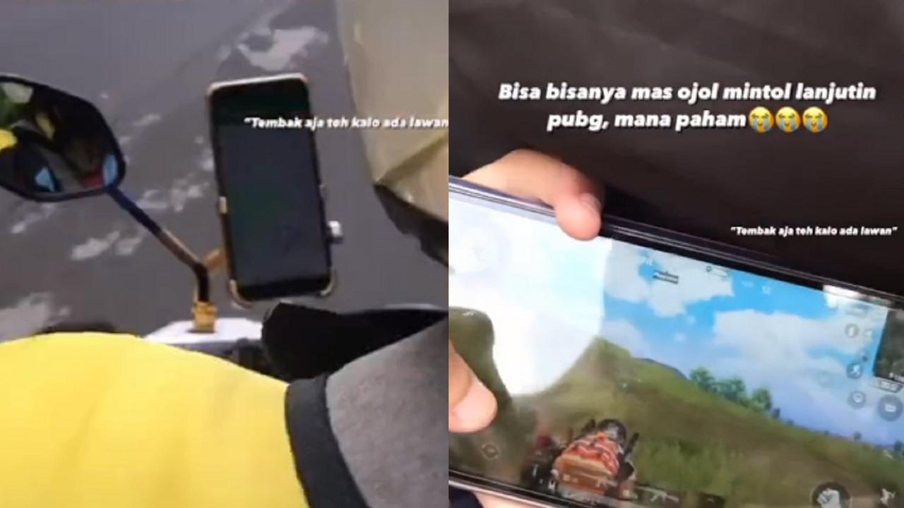 Viral, Driver Ojol Minta Tolong Penumpang Lanjutkan Main Gim Saat Dalam Perjalanan