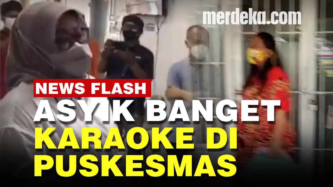 VIDEO: Ibu Hamil Berobat Petugas Puskesmas Malah Karaoke, Langsung Disemprot Bupati