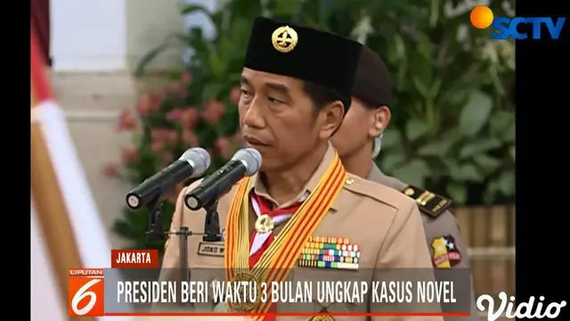Jokowi meminta kapolri mempercepat penyelidikan dari enam bulan menjadi tiga bulan.
