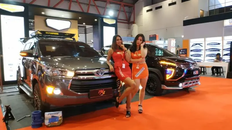 Begini Modifikasi Innova dan Xpander Pakai Produk Pahami (Arief A / Liputan6.com)