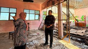 Kabar Terkini SDN Tanggirejo Usai Viral Atap Ambruk