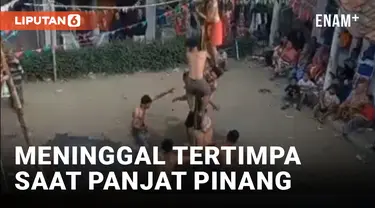 Innalillahi, Pria di Brebes Meninggal Usai Terjatuh dan Tertimpa Saat Ikut Panjat Pinang