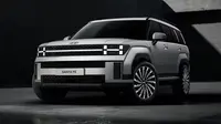 Generasi terbaru Hyundai Santa Fe memiliki desain mengkotak mirip SUV Land Rover.