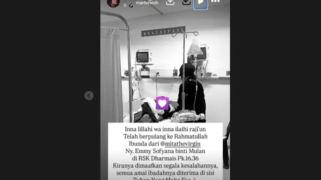 Ibunda Mita The Virgin Meninggal Dunia