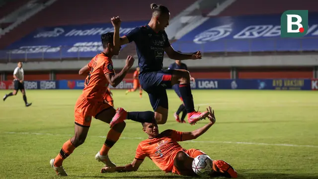 Foto: Carlos Fortes Gacor, Arema Cukur Persiraja di Pertandingan Lanjutan BRI Liga 1