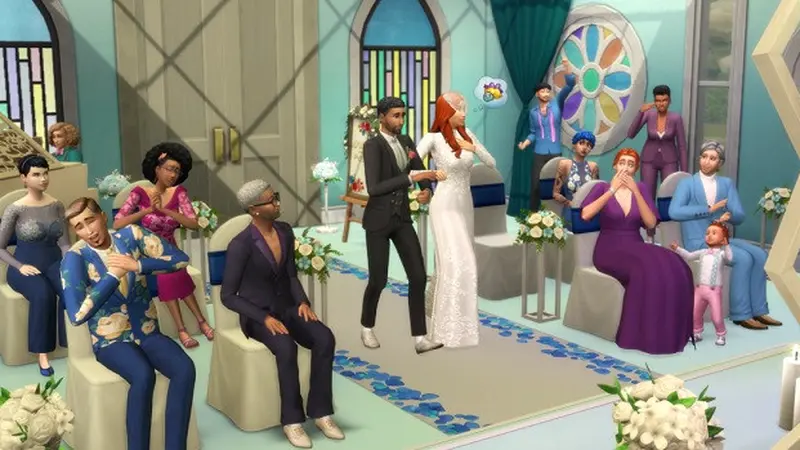 The Sims 4 My Wedding Stories (Dok. EA)