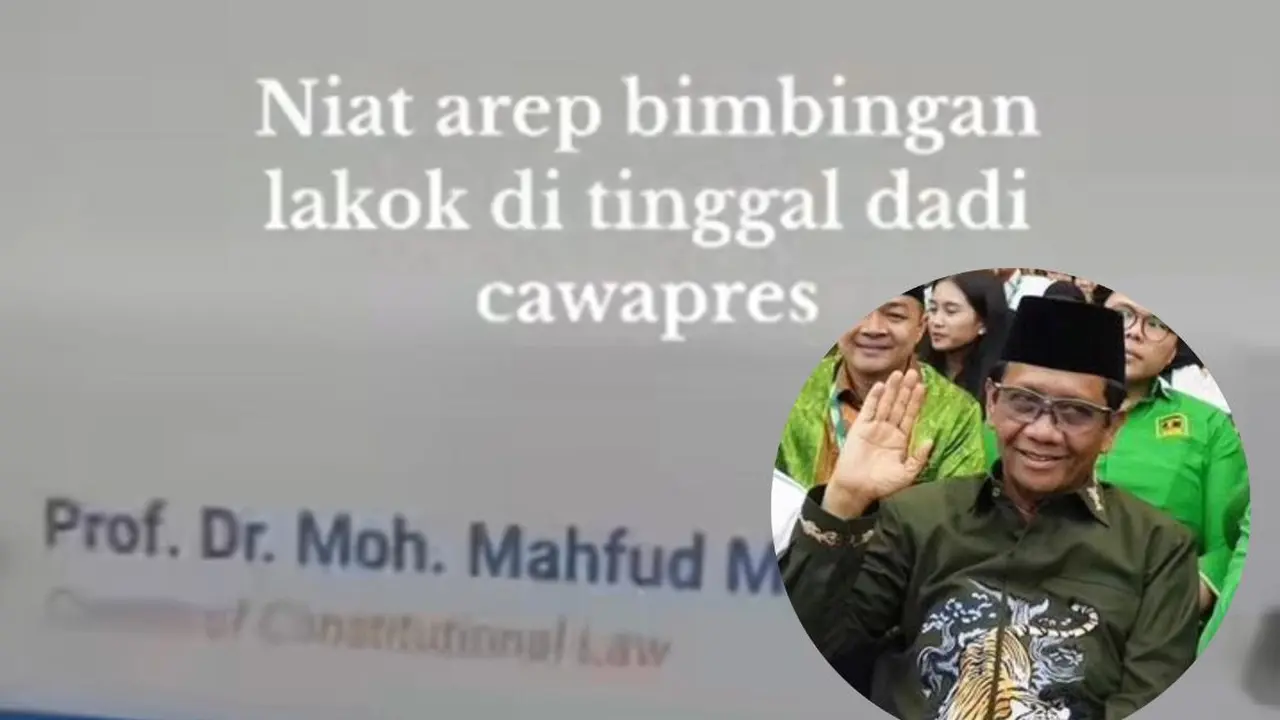 Mahasiswa UII Tertunda Bimbingan karena Mahfud MD Terpilih Jadi Cawapres Ganjar Pranowo