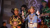 Dukung UMKM dan Budaya Kalteng, Gubernur Agustiar Sabran Resmikan Huma Betang Night