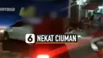 NEKAT CIUMAN SAAT BERKENDARA MOTOR, PASANGAN INI KENA AKIBATNYA