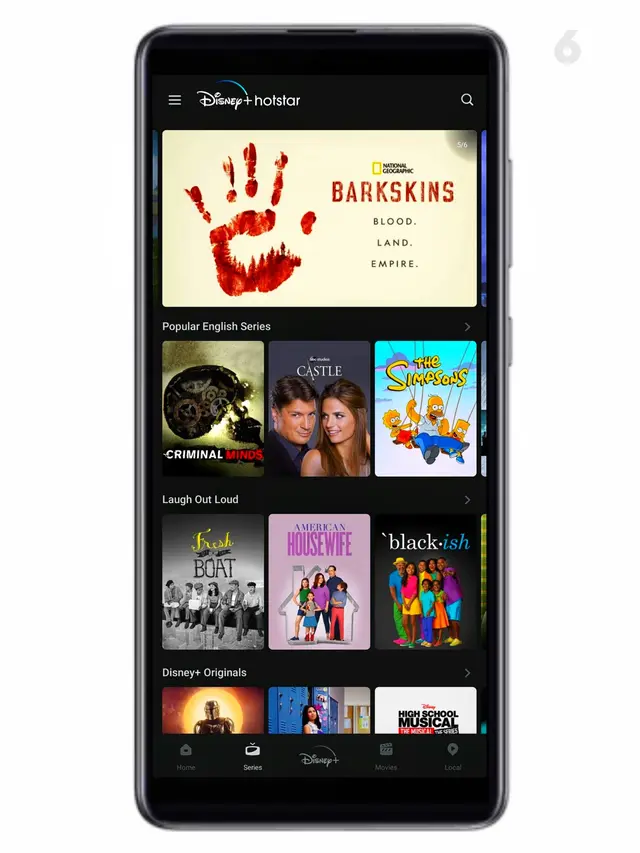 Ilustrasi Disney Plus Hotstar.