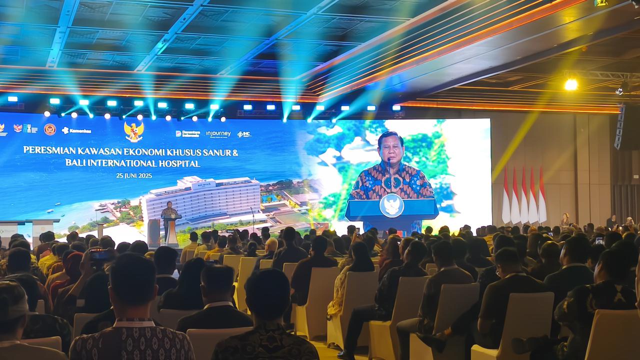 Prabowo: KEK Sanur dan Bali International Hospital Harus Ditiru Sektor Lain