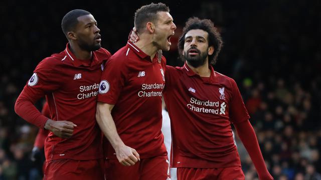 FOTO: Tekuk Fulham, Liverpool Puncaki Klasemen Liga Inggris