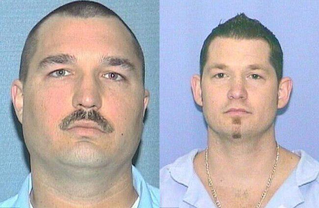 Brad (kiri) dan Eric (kanan) masing-masing dikenai hukuman 54 tahun dan 47 tahun penjara | foto: copyright dailymail.co.uk