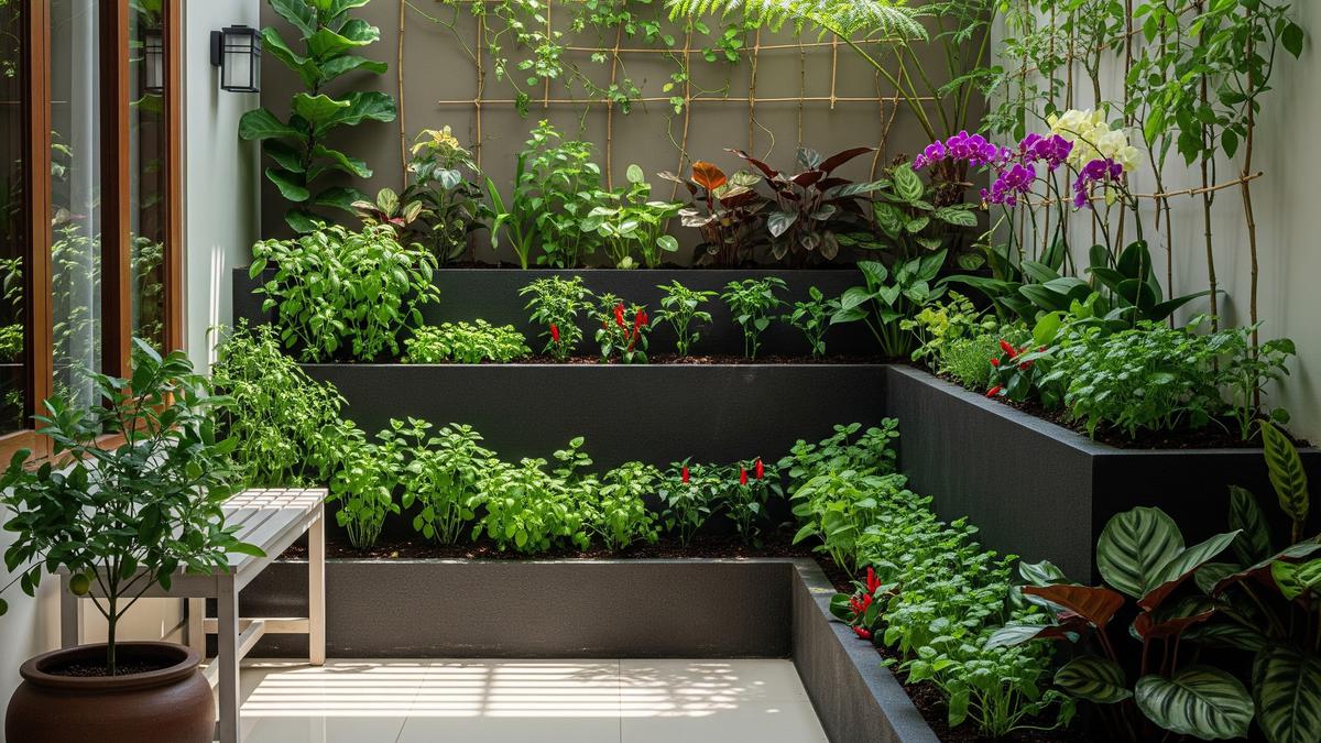 Ingin Rumah Lebih Sejuk? 7 Model Kebun Hemat Ruang Ini Bisa Dicoba di Area Teras