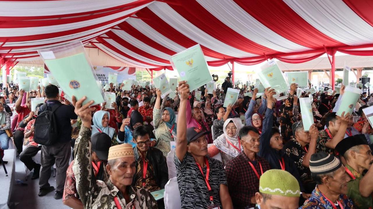 Menteri ATR/BPN Hadi Tjahjanto menghadiri GTRA Summit di Tanjung Balai Karimun, Kepulauan Riau.