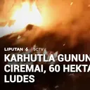 Kebakaran Gunung Ciremai Meluas, 60 Hektare Lahan Hangus