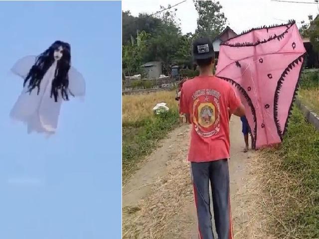 6 Potret Layangan Dengan Bentuk Tak Biasa Bikin Kaget Tapi Ngakak Lihatnya Citizen6 Liputan6 Com