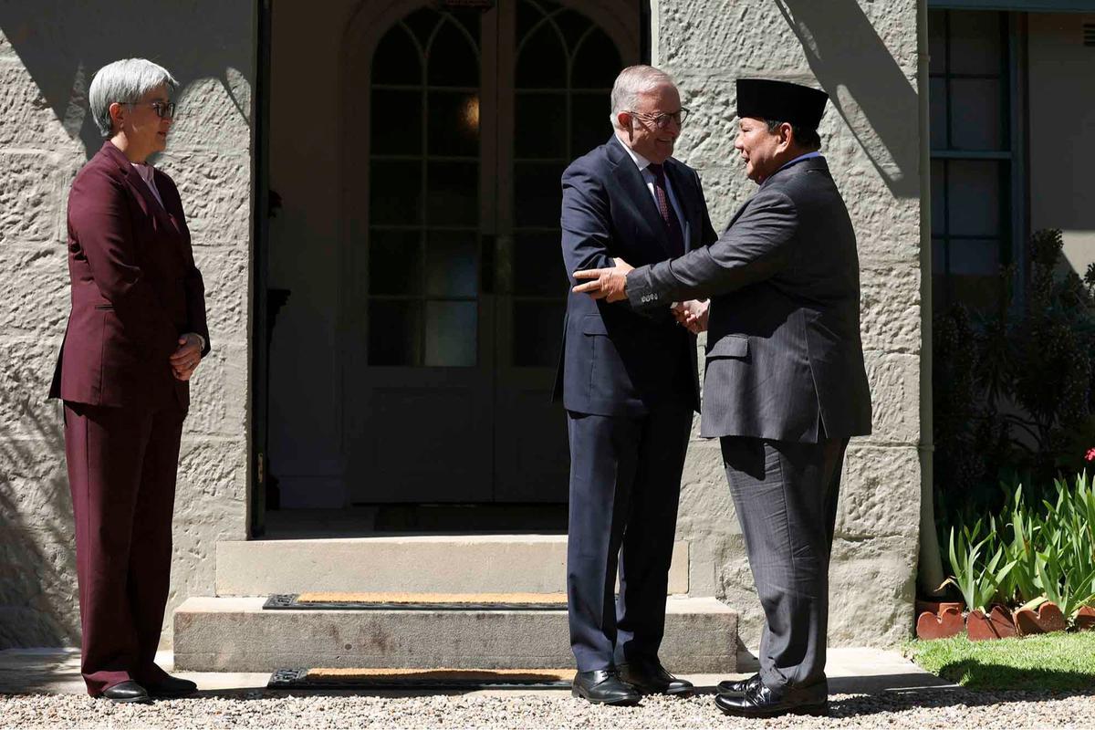 FOTO:  Momen Akrab Prabowo dan Albanese di Sydney , Bahas Masa Depan Kemitraan Indonesia–Australia