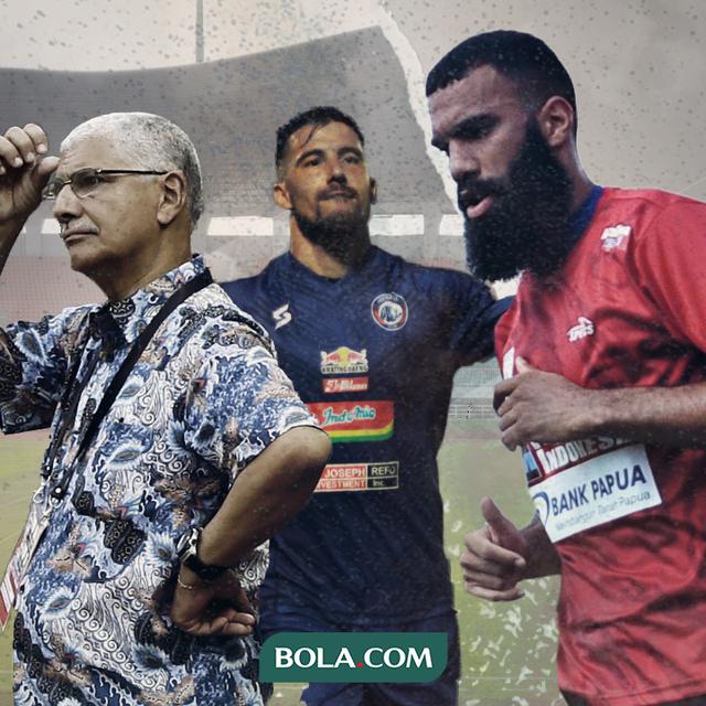 Edson Tavares, Jonathan Bauman dan Sylvano Comvalius